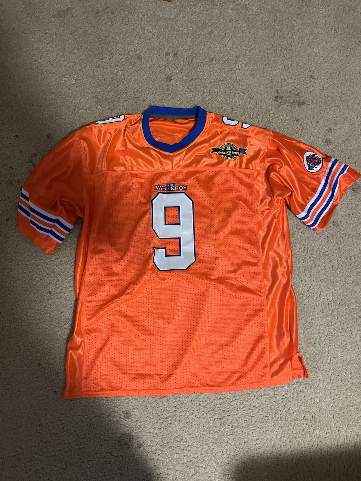 Waterboy Football Jersey Mens XL Movie Bourbon Bowl 50th Anniversary Boucher
