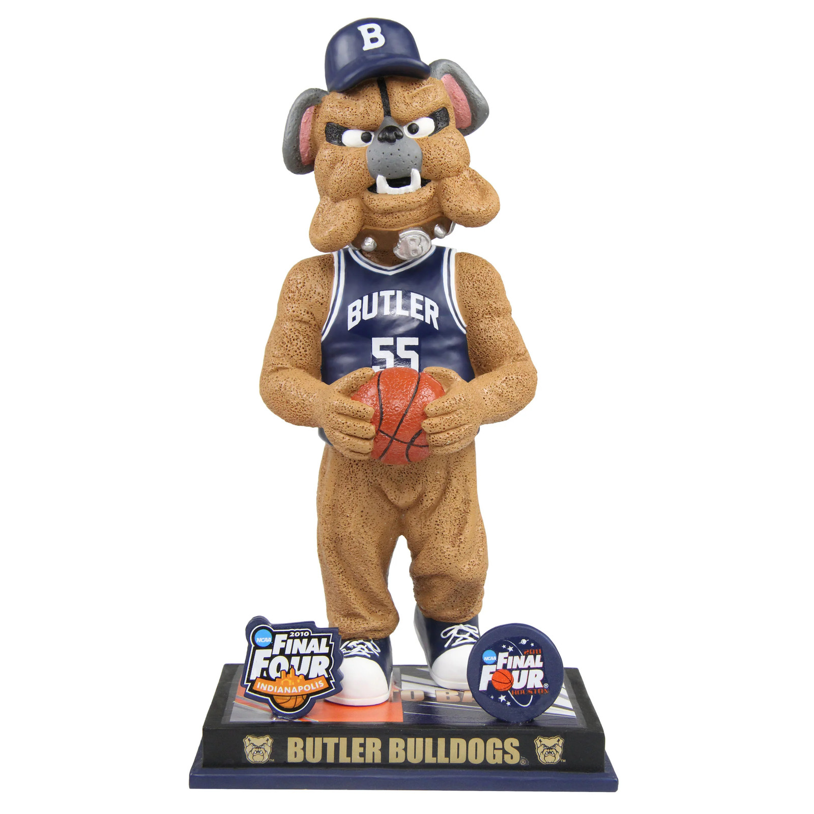 Hink Butler Bulldogs Mascot 2010 2011 Back To Back Final Four Bobblehead NCAA