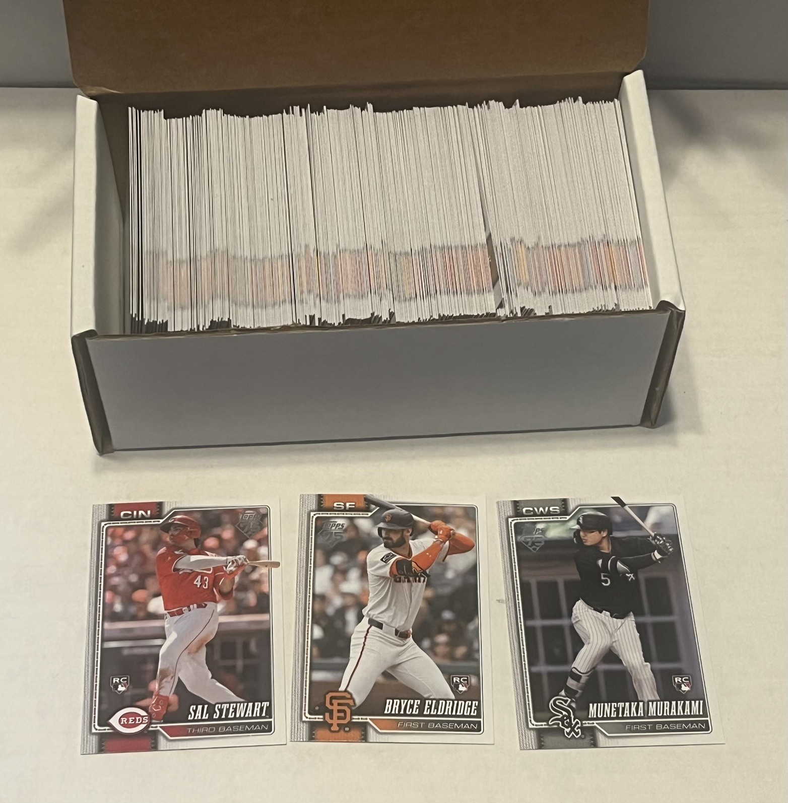 2026 Topps Series 2 Complete Base Set #351-700 Murakami Eldridge Stewart