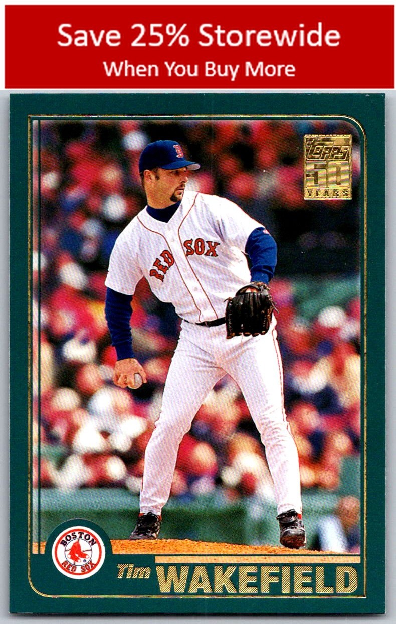Tim Wakefield 2001 Topps #701 Boston Red Sox