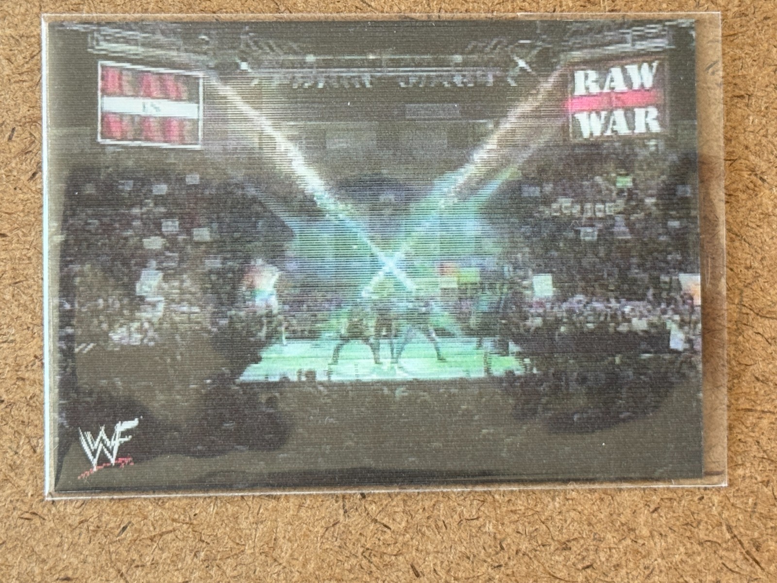 1999 Artbox WWE #23 Lenticular 3D Card D-Generation-X Raw is War HHH Chyna X-PAC