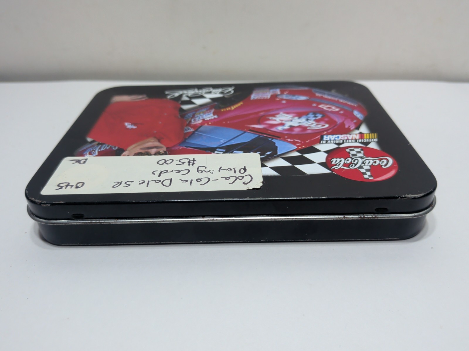 Coca-Cola NASCAR Dale Earnhardt Playing Cards Tin Set Modern (1970-Now)
