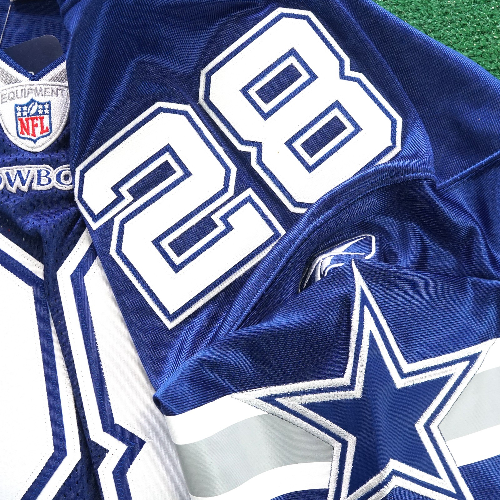 Darren Woodson Reebok Dallas Cowboys NFL Authentic On-Field EQT Home Blue Jersey