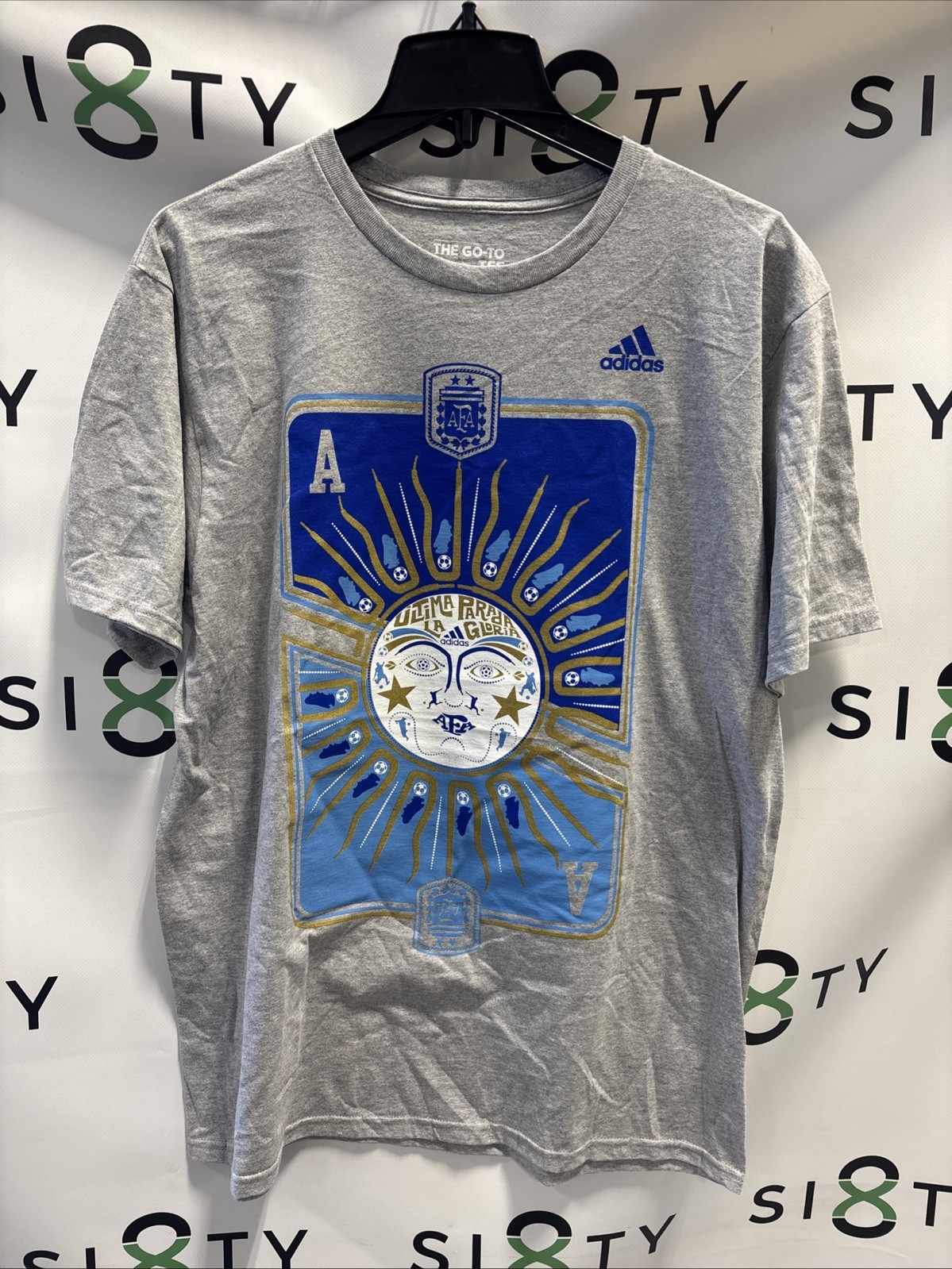 Team Argentina AFA Men’s World Cup Adidas Shirt