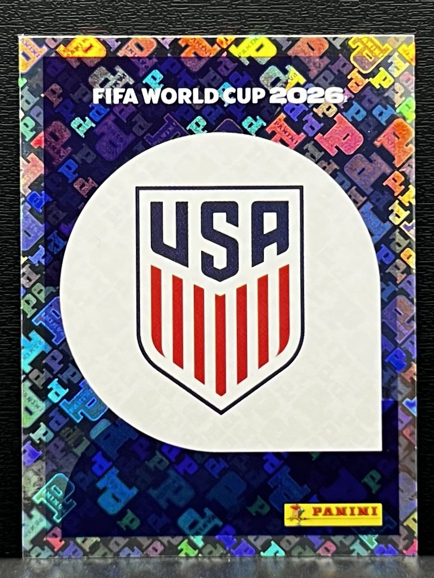 Panini FIFA World Cup 2026 USA 1 USA Soccer Federation Holo Foil Sticker