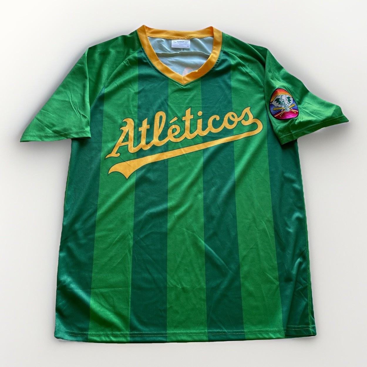 Oakland Athleticos A’s Soccer Futbol Jersey -XL -Latin Hispanic Night SGA 9/2024
