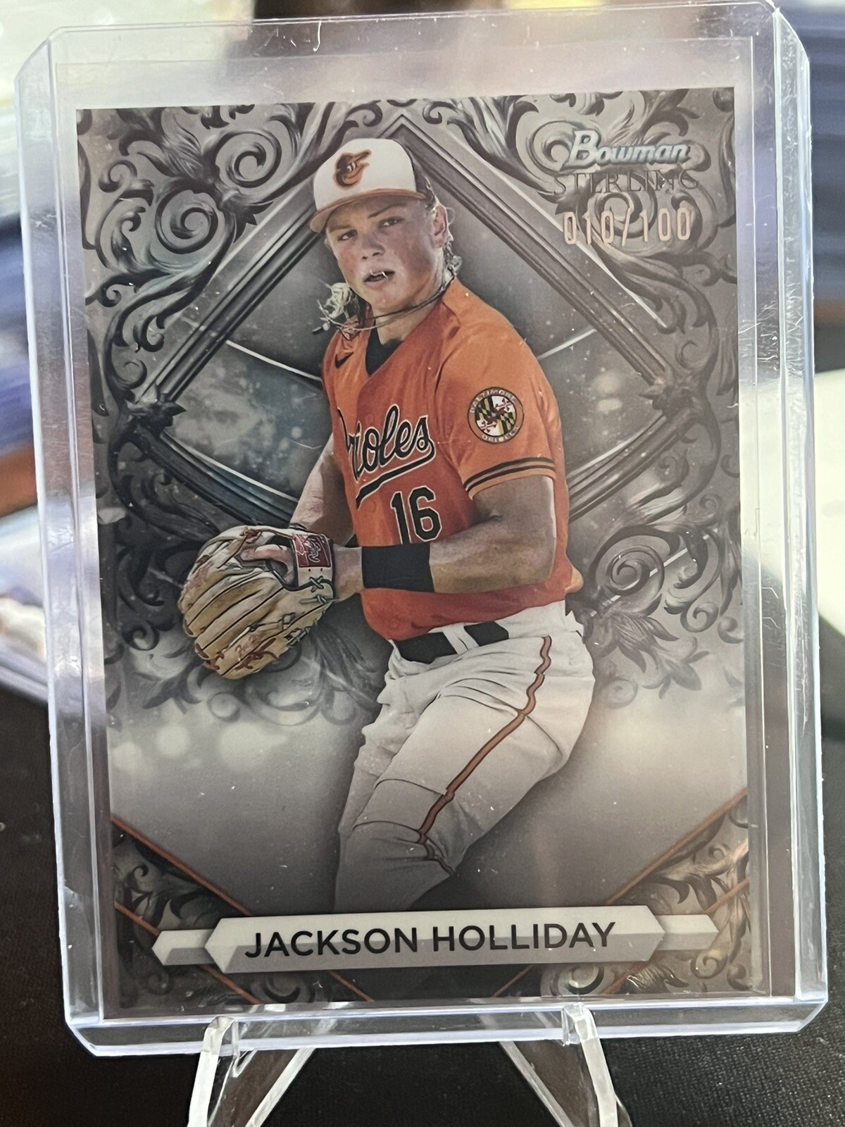 2023 Bowman Sterling – Prospects Sterling Silver Refractor #BSP-80 Jackson…