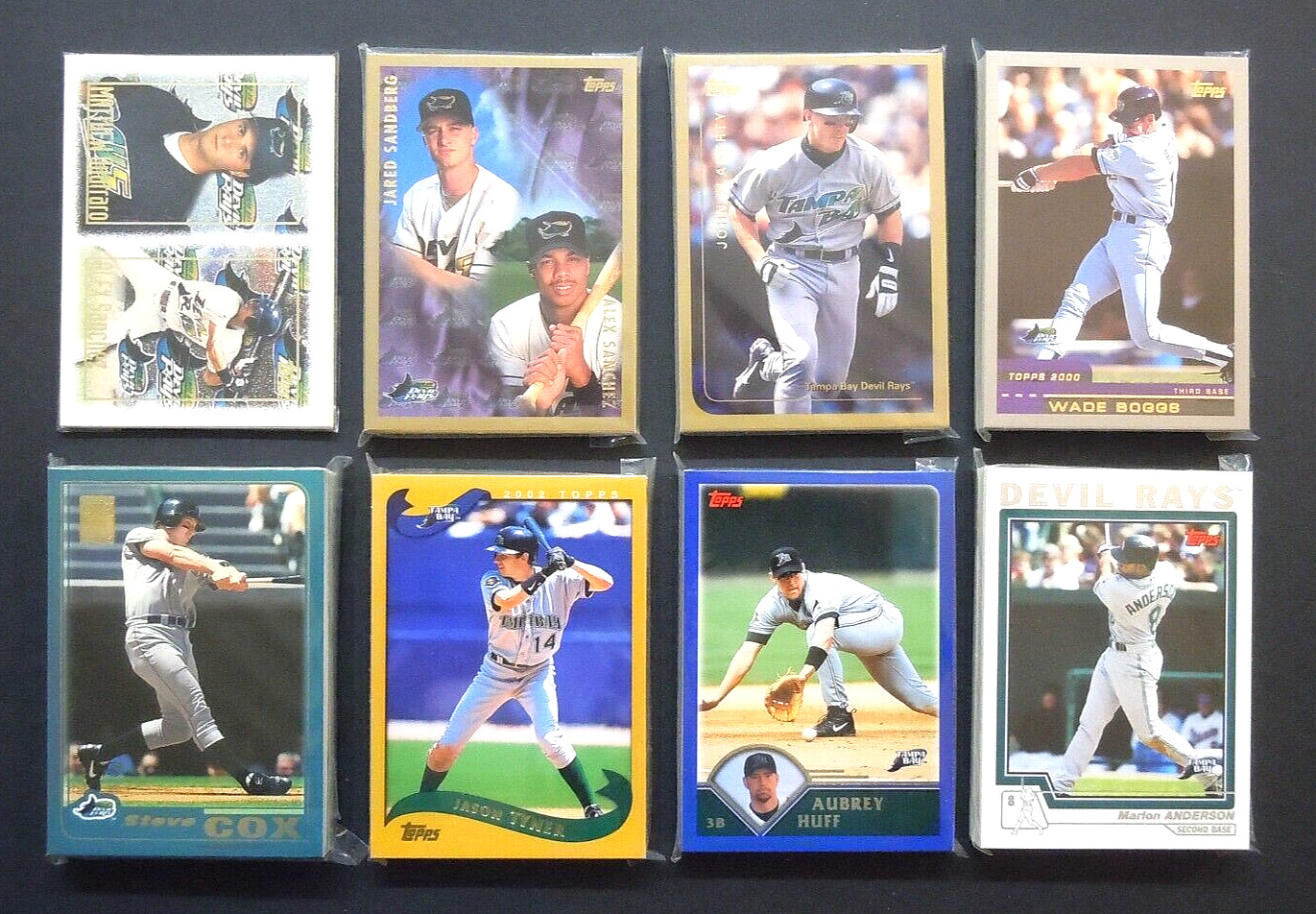 1997 – 2023 Topps Tampa Bay Rays 31 Team Sets almost all Updates – Not all years