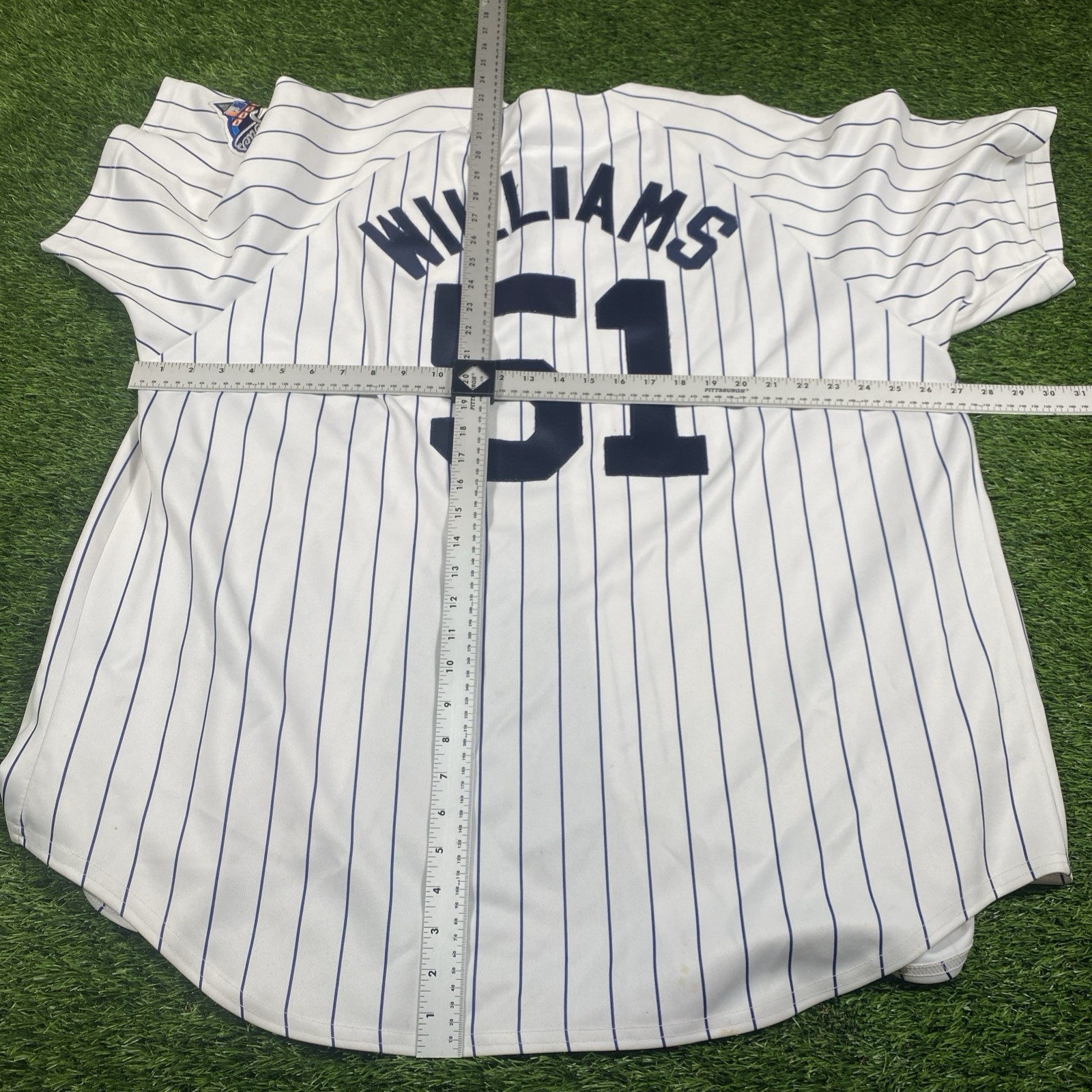 Bearnie Williams New York Yankees Majestic Jersey Mens 2XL World Series 2000 MLB