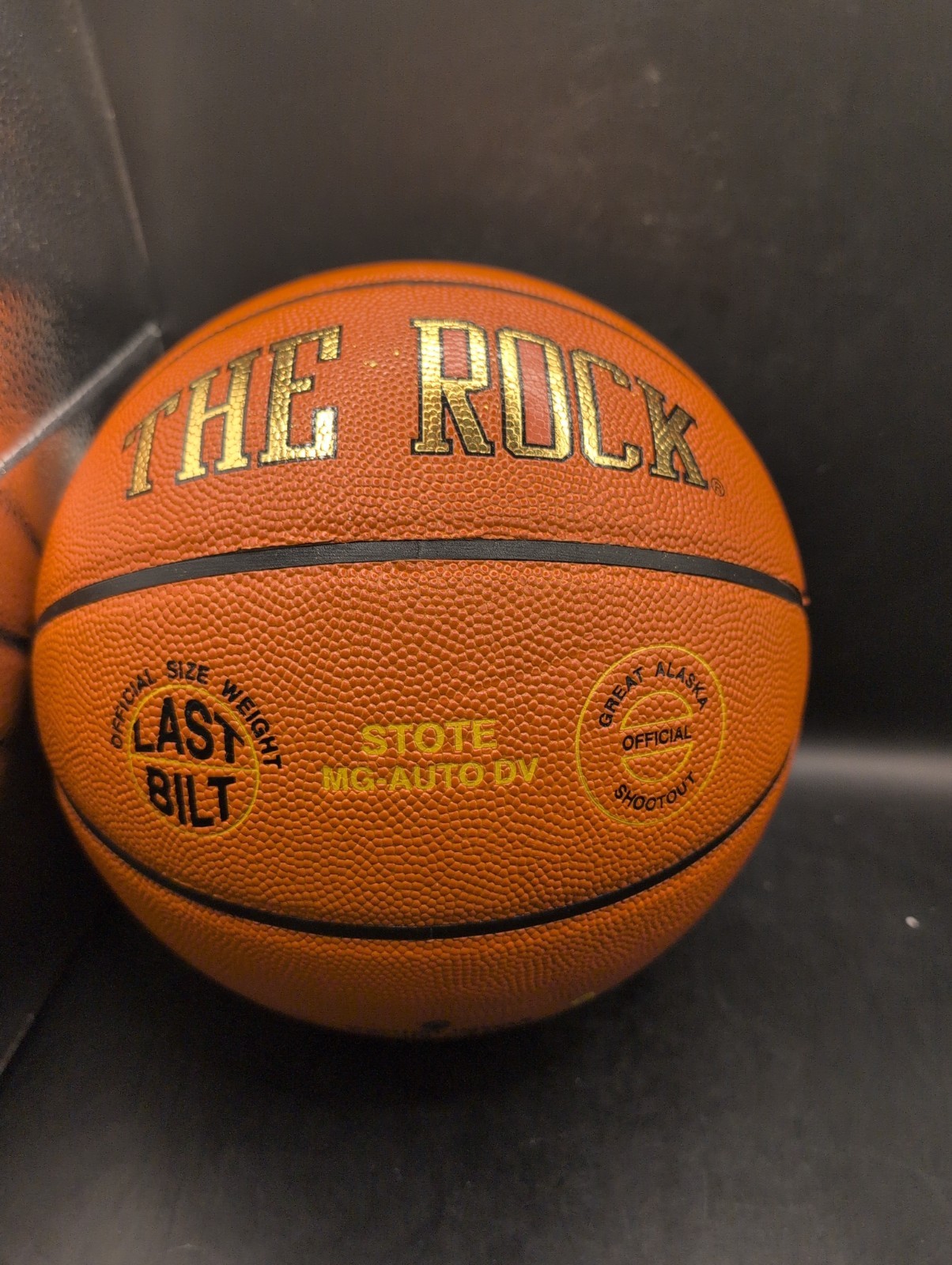 Dick Vitale Autographed Signed – The Rock – Awesome Baby – Full Size Basketball
