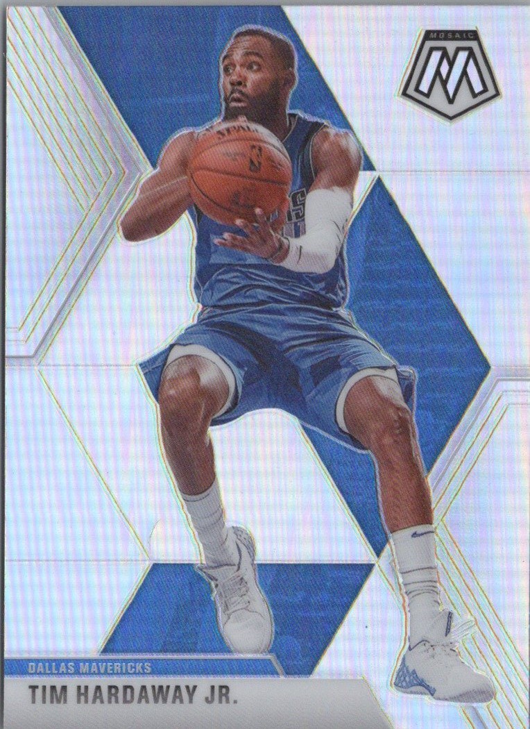 2019-20 Panini Mosaic #84 Tim Hardaway Jr. Silver Prizm