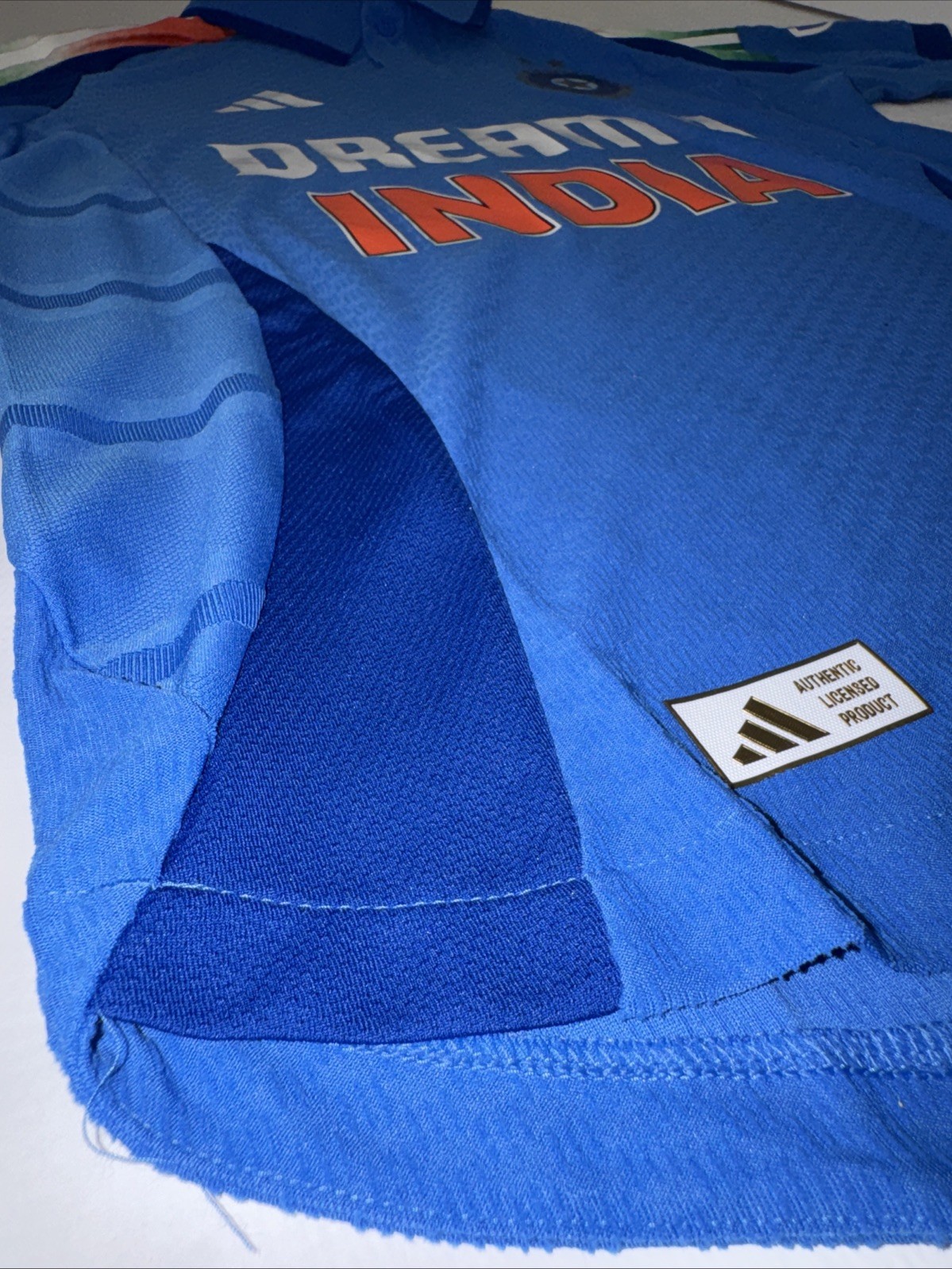 Men’s Adidas India Soccer Jersey Slim Fit Size: Small KC3746 NWT
