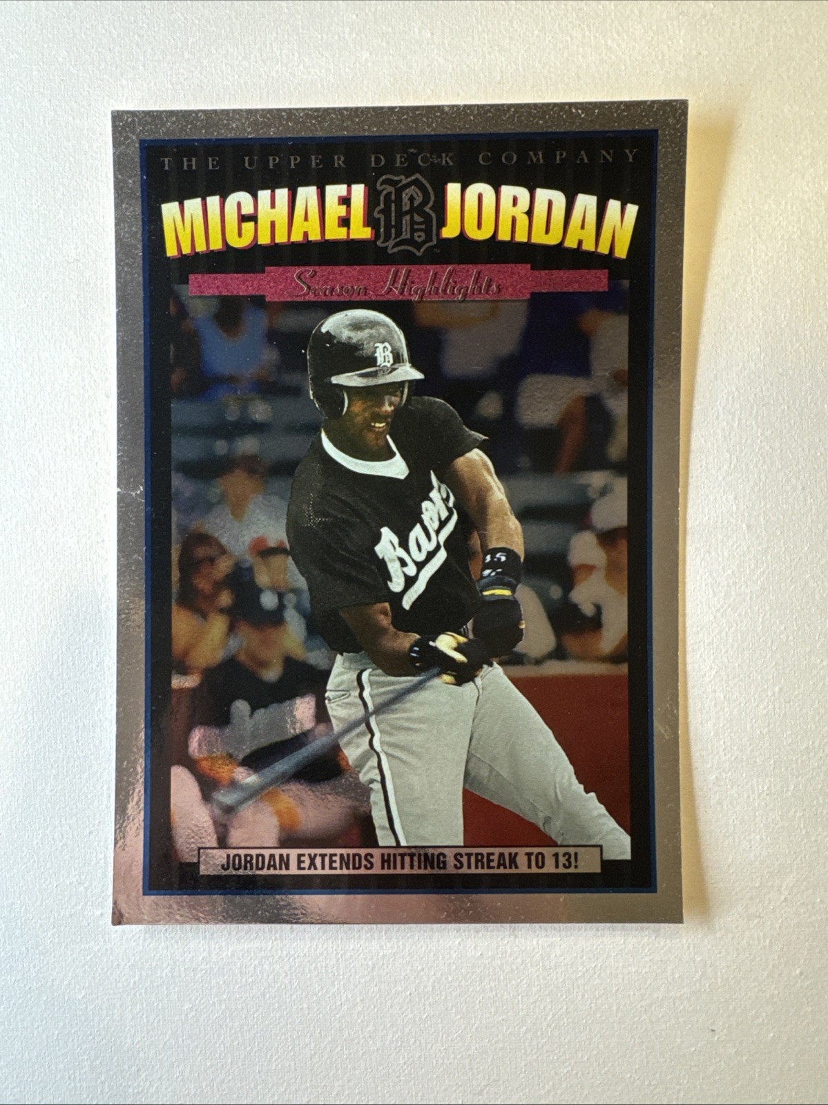 1994 Upper Deck Michael Jordan Jumbo Cards (SR-1 – SR-5) MJ23 & MJ3 – Set of 7