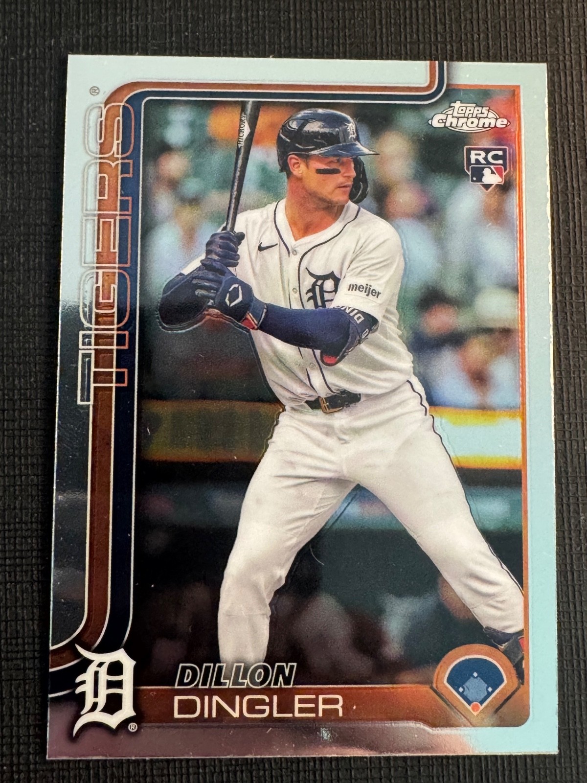 2025 Topps Chrome #274 Dillon Dingler RC ROOKIE CARD Tigers