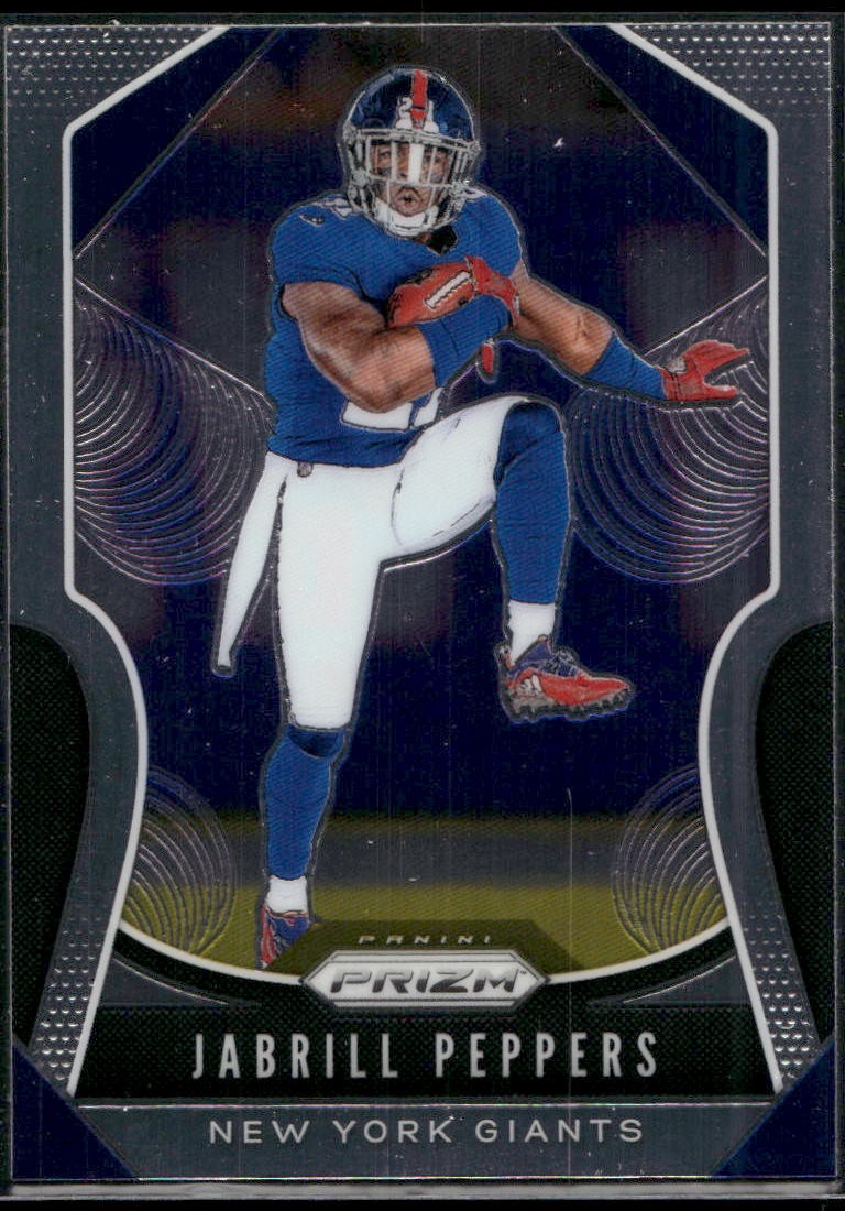 2019 Panini America, Inc. PRIZM FOOTBALL JABRILL PEPPERS #49 NEW YORK GIANTS