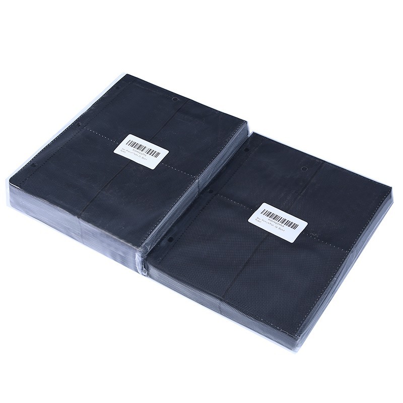Trading Card Album Binder Protector Pages Sleeves 8 Pocket x 55 Sheets Baseball