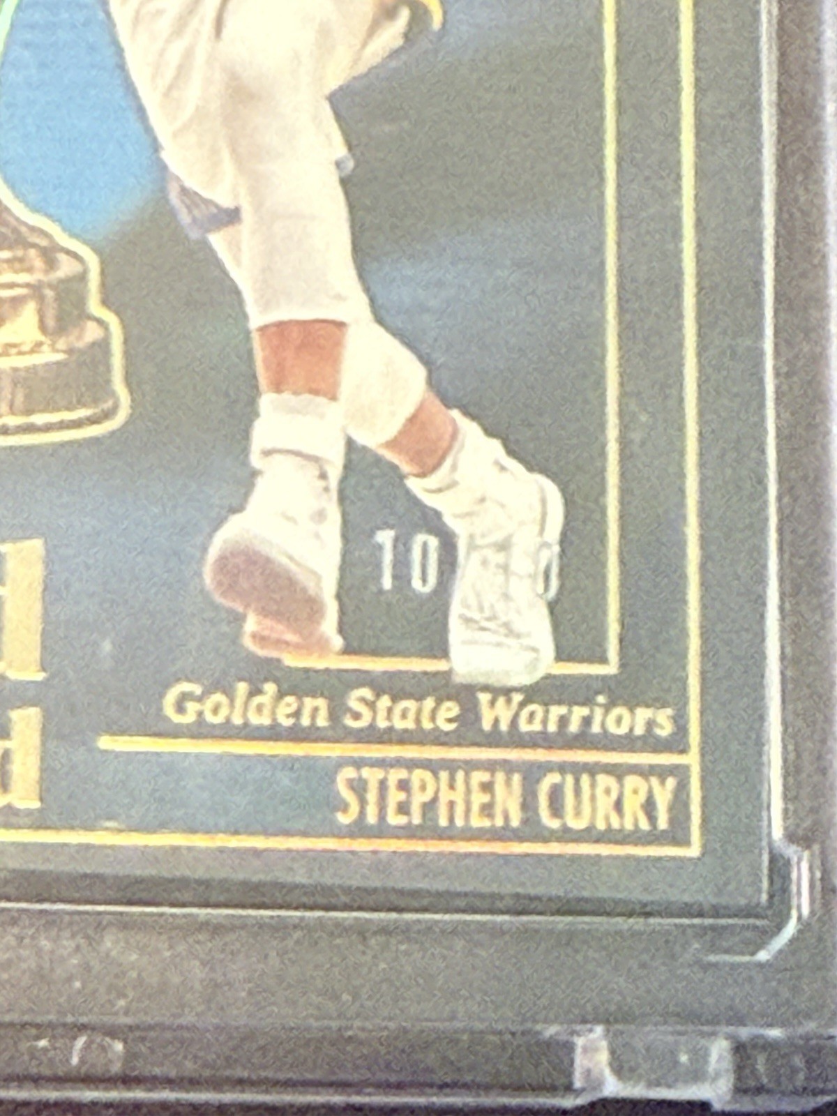 2024-25 Stephen Curry Panini Silhouette #1 Hand Crafted Gold 10/10 Warriors 🔥