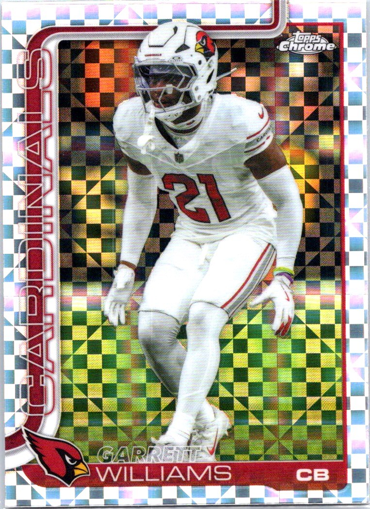 2025 Topps Chrome #6 Garrett Williams X-Fractor