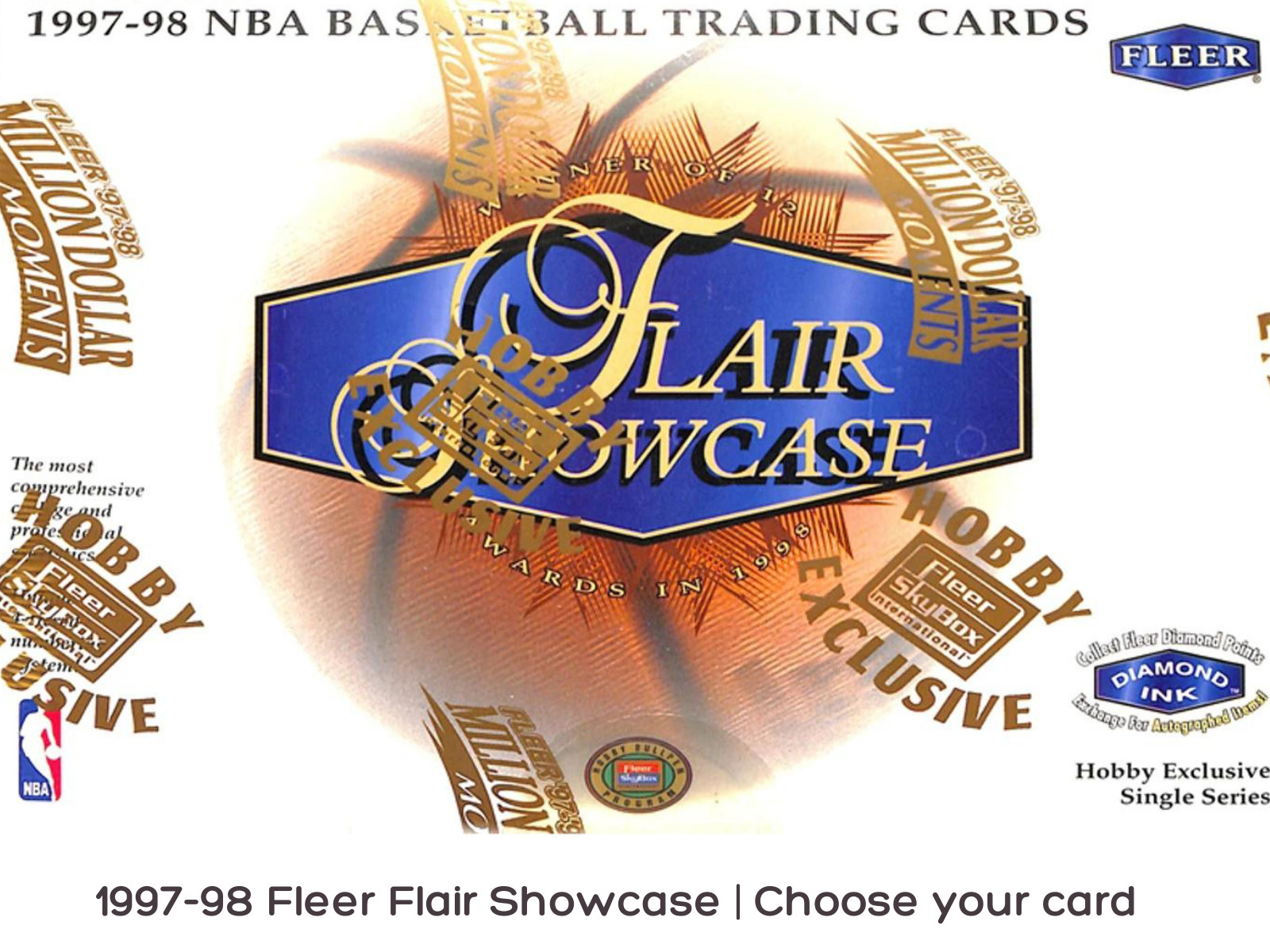 ’97-’98 Fleer NBA Flair Showcase | Pick Your Card (Row 1, 2 & 3)