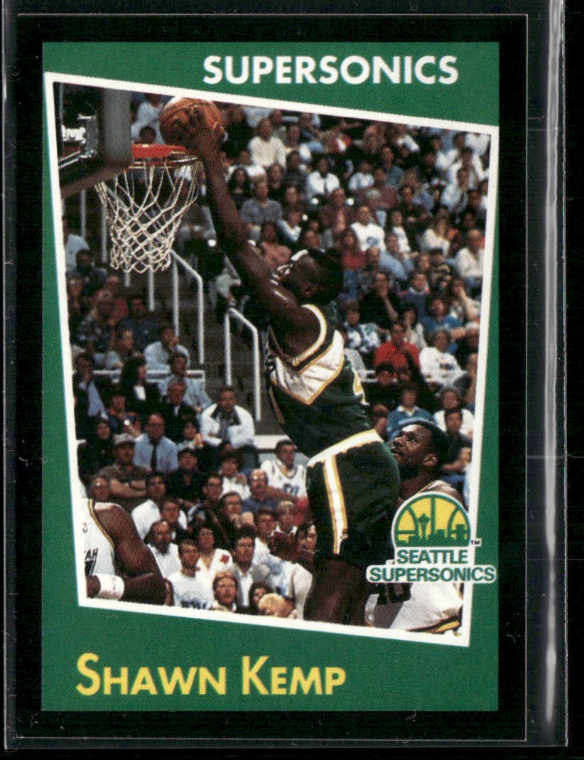 1993-94 Panini Stickers Shawn Kemp #61 Seattle SuperSonics