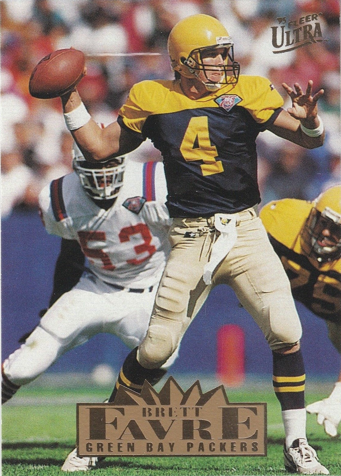 1995 Ultra #112 Brett Favre – FB