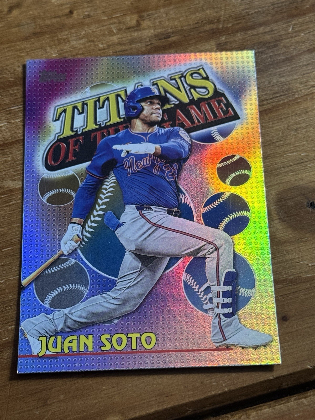 2026 Topps Juan Soto #TOG-11 Titans of the Game New York Mets Mint