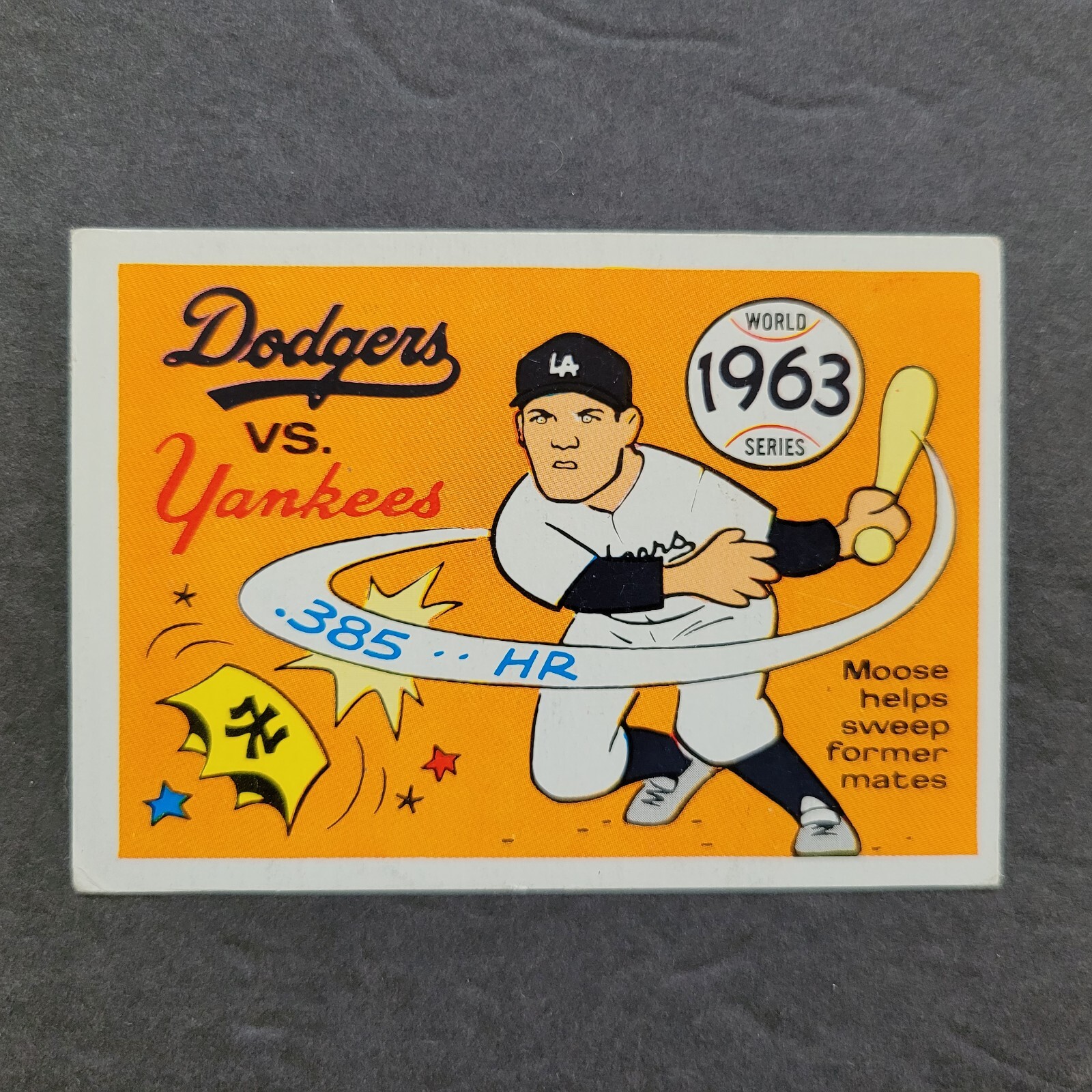 WORLD SERIES CARDS You Pick 1970 Fleer Laughlin Blue back Complete your set
