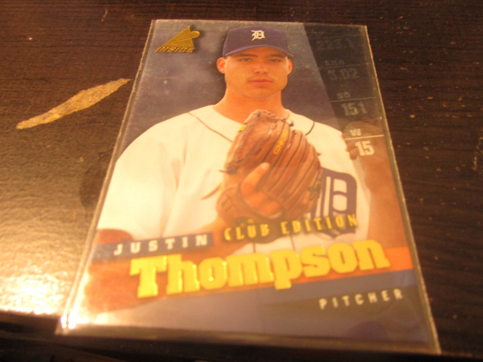 1998 Pinnacle Inside Club Edition Justin Thompson #21