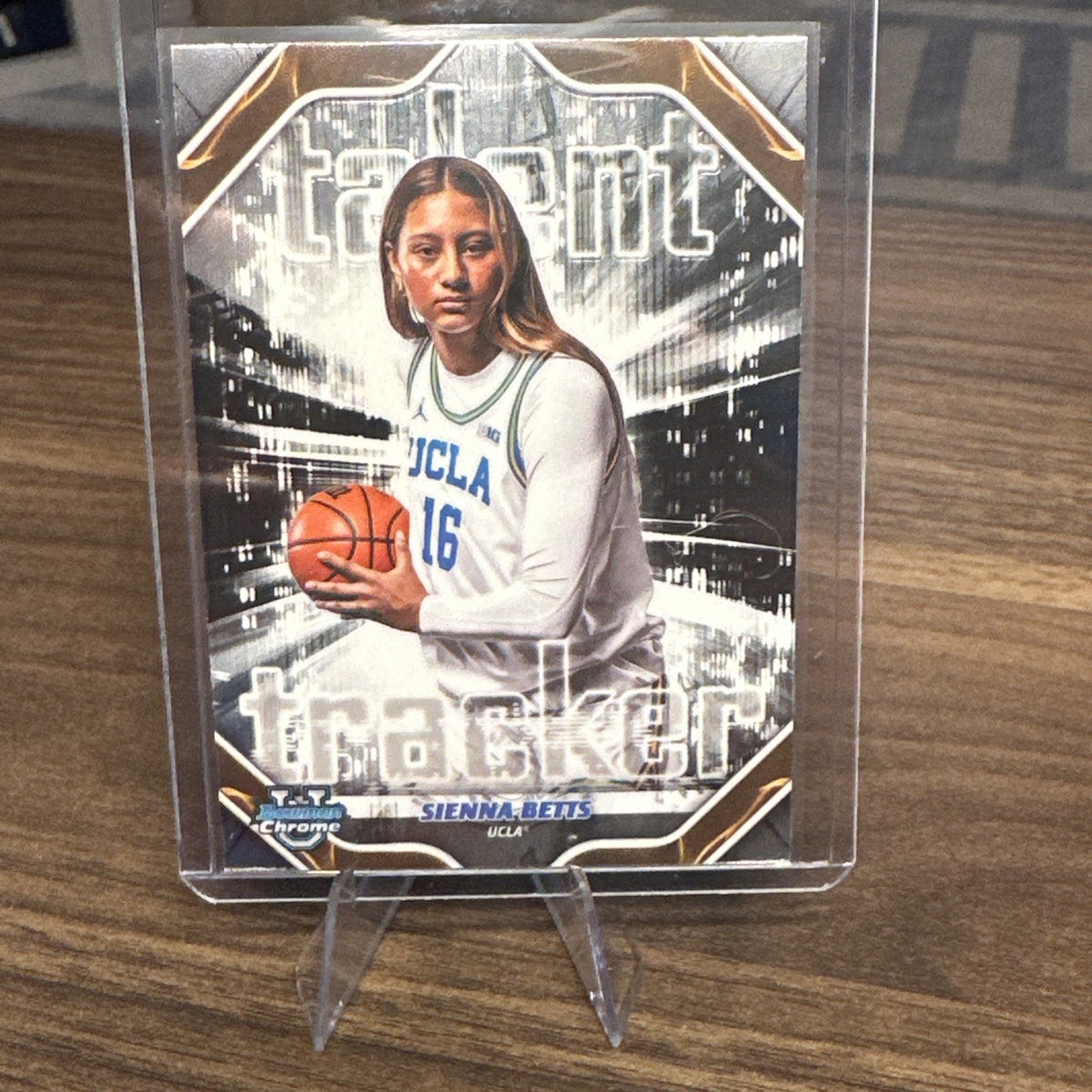 2025-26 Bowman Basketball – Sienna Betts – Talent Tracker Chrome – #TT-6 – UCLA