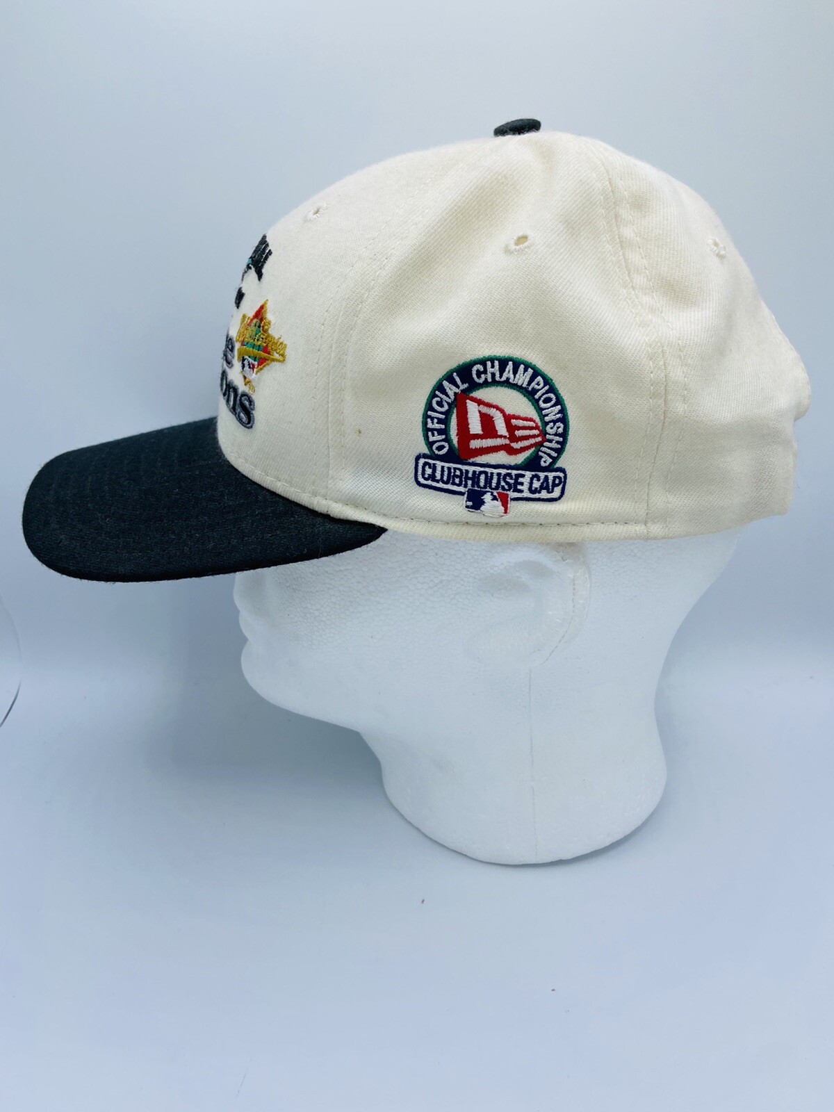 *VINTAGE* New Era 1997 Florida Marlins World Champs Clubhouse Hat; Made in USA
