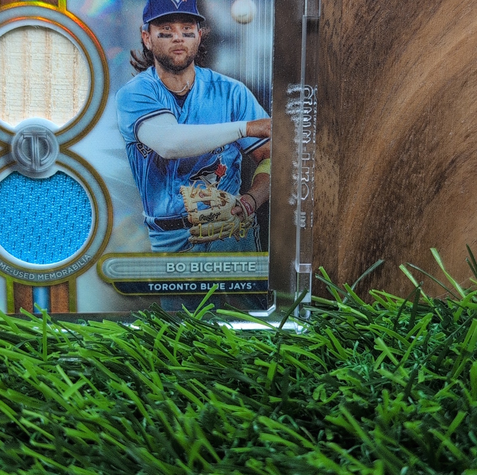 VLADIMIR GUERRERO JR BO BICHETTE 2024 Topps Tribute Dual Relic /75