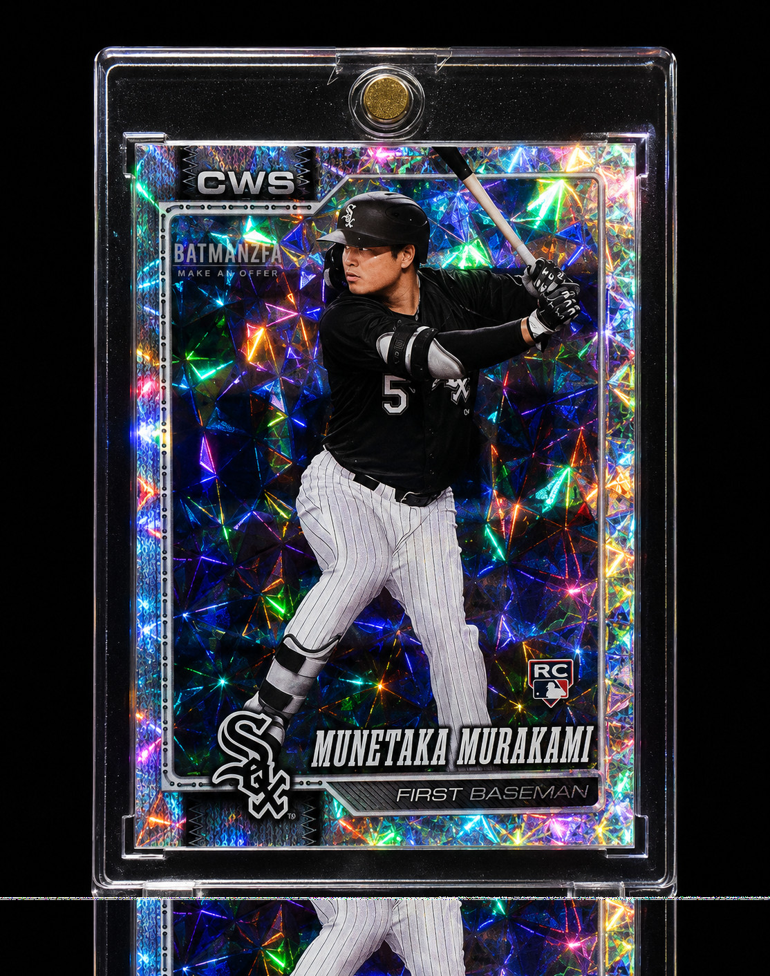 MUNETAKA MURAKAMI ROOKIE DIAMOND REFRACTOR HOLO Topps Rare Silver White Sox