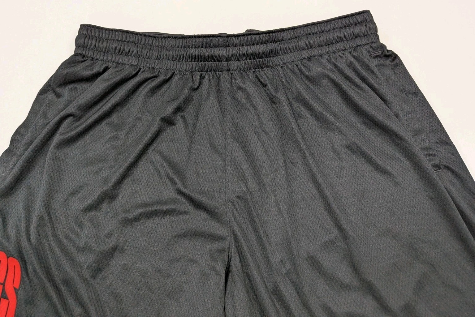 Mens Nike Georgia Bulldogs Dri Fit Shorts Stretch Black/Red Sz XL NWT