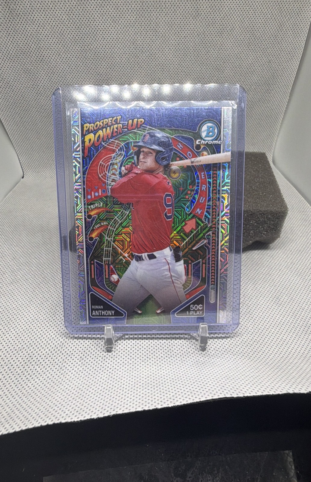 2024 Bowman – Mega Box Chrome Prospect Power-Up Roman Anthony #PP-13 (RC)