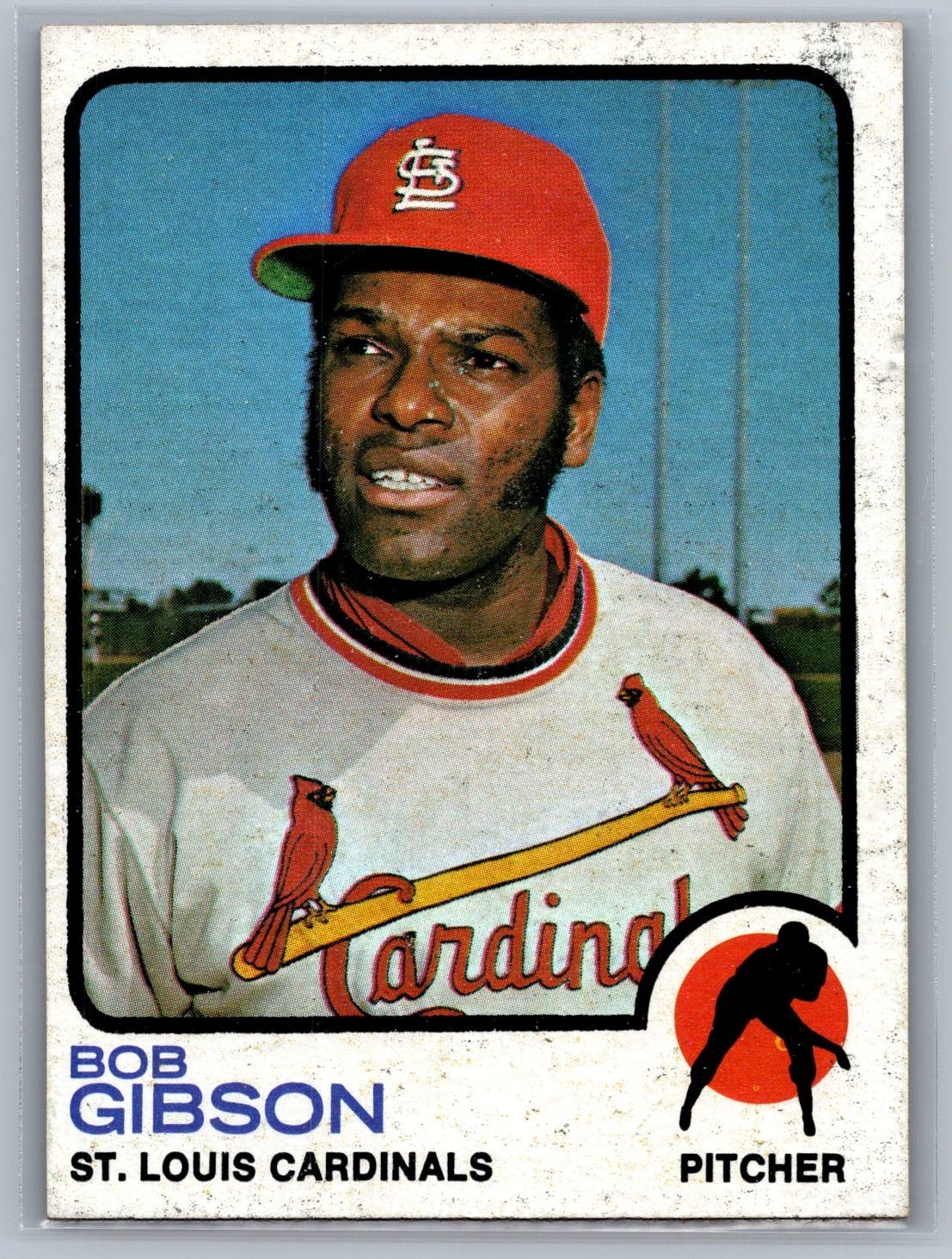 1973 Topps – Bob Gibson #190 – HOF EX *TEXCARDS*