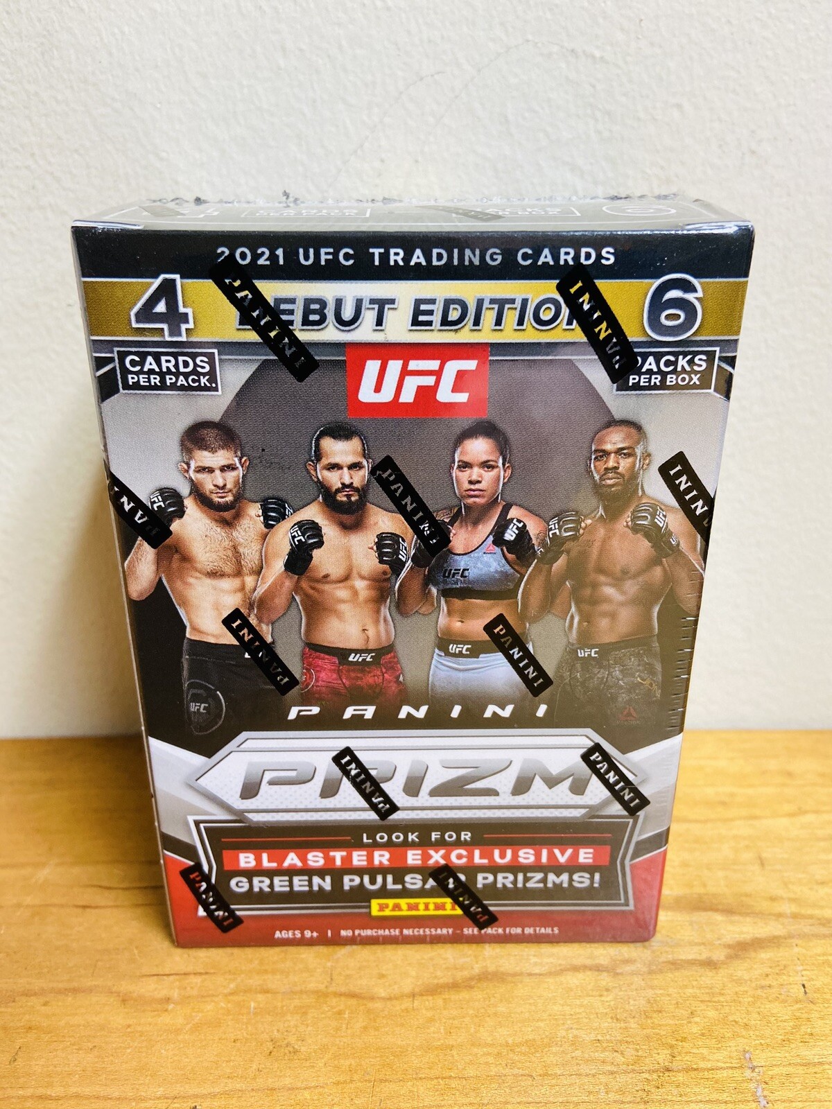 2021 PANINI PRIZM UFC DEBUT EDITION BLASTER BOX MCGREGOR KHABIB JONES CHIMAEV RC