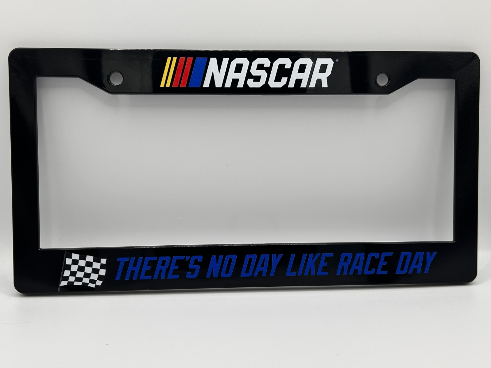 NASCAR License Plate Frame No Day Like Race Day Brand New w/tags Open Road