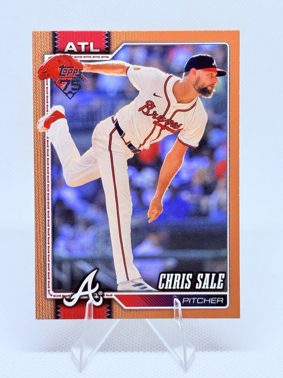 2026 Topps Series 2 Chris Sale Gold Foil /2026 #427 Braves
