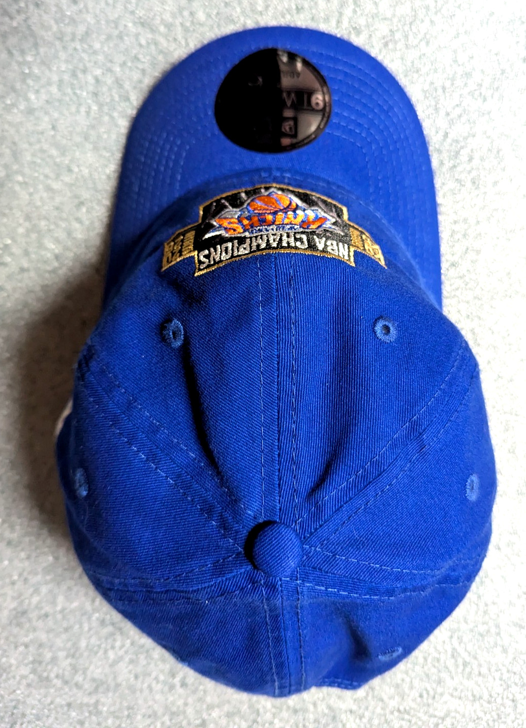New Era Adult 9Twenty NY Knicks 2026 Champions Hat W/NBA Collector Patch- NEW!!