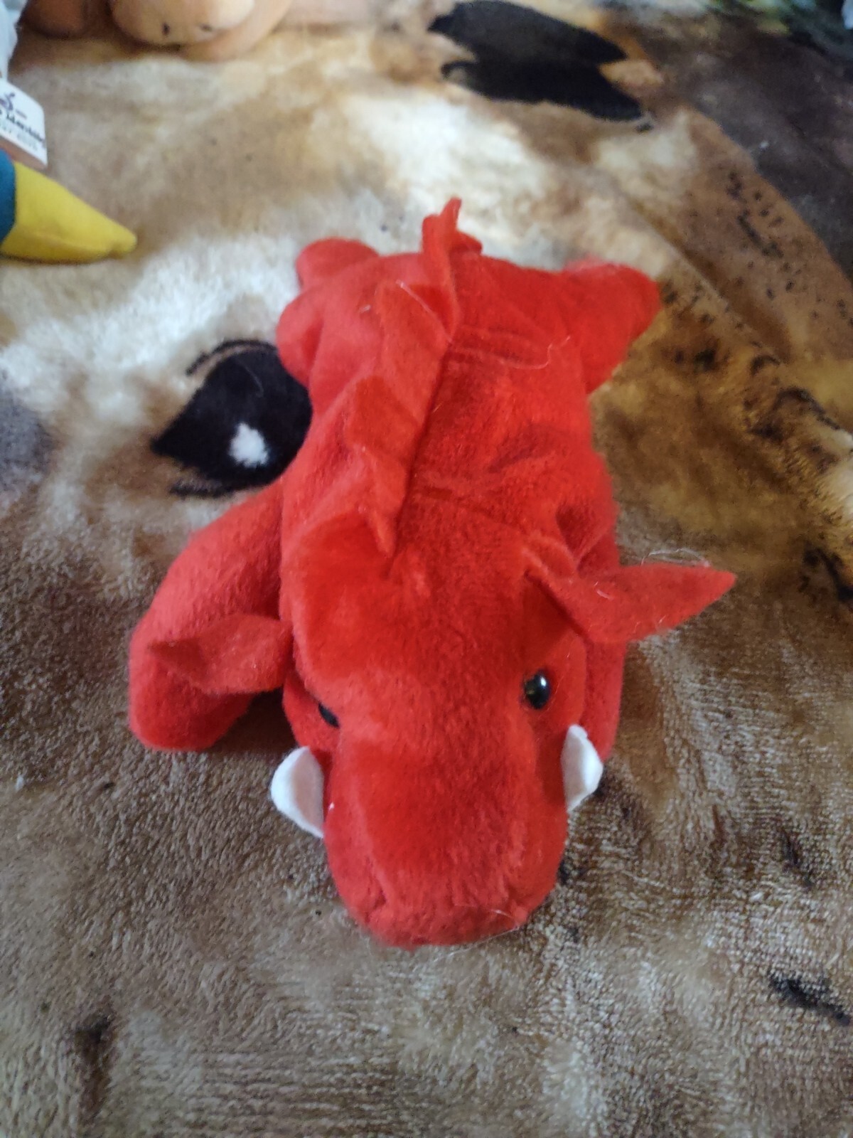 Vintage Jenkins Arkansas Razorbacks Team Mascot Plush Pig Sooie Hogs