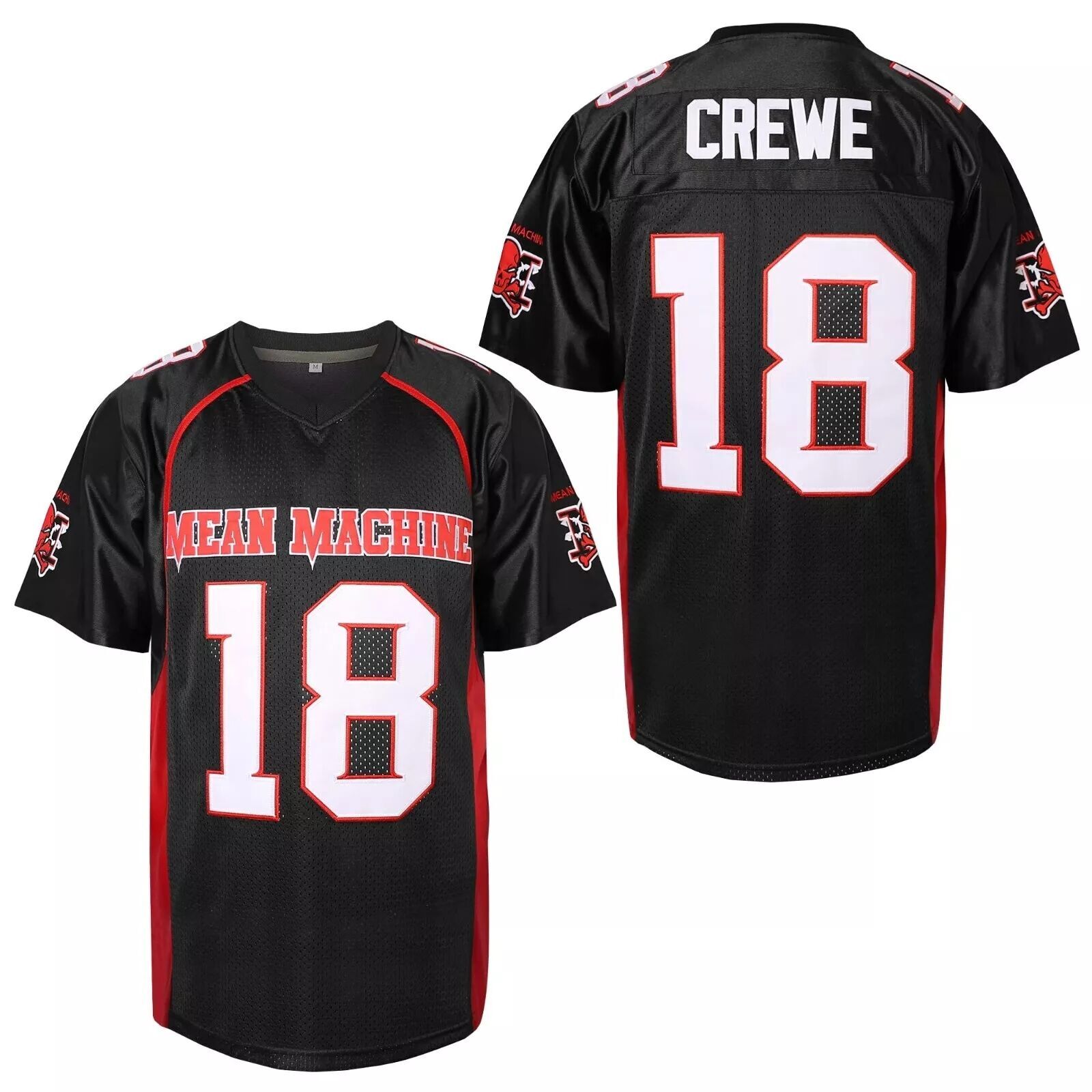 Mean Machine #18 Paul Crewe The Longest Yard Movie Men’s Football Jersey Sewn