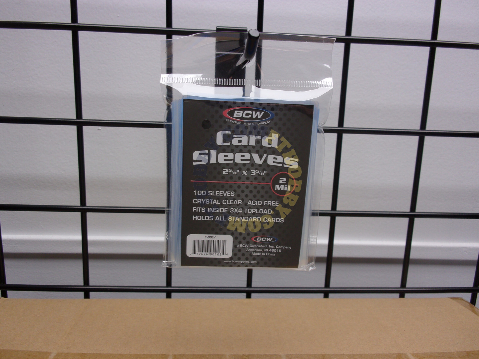 10000 Full Case BCW Standard Trading Sport Baseball Card Soft Penny Sleeves