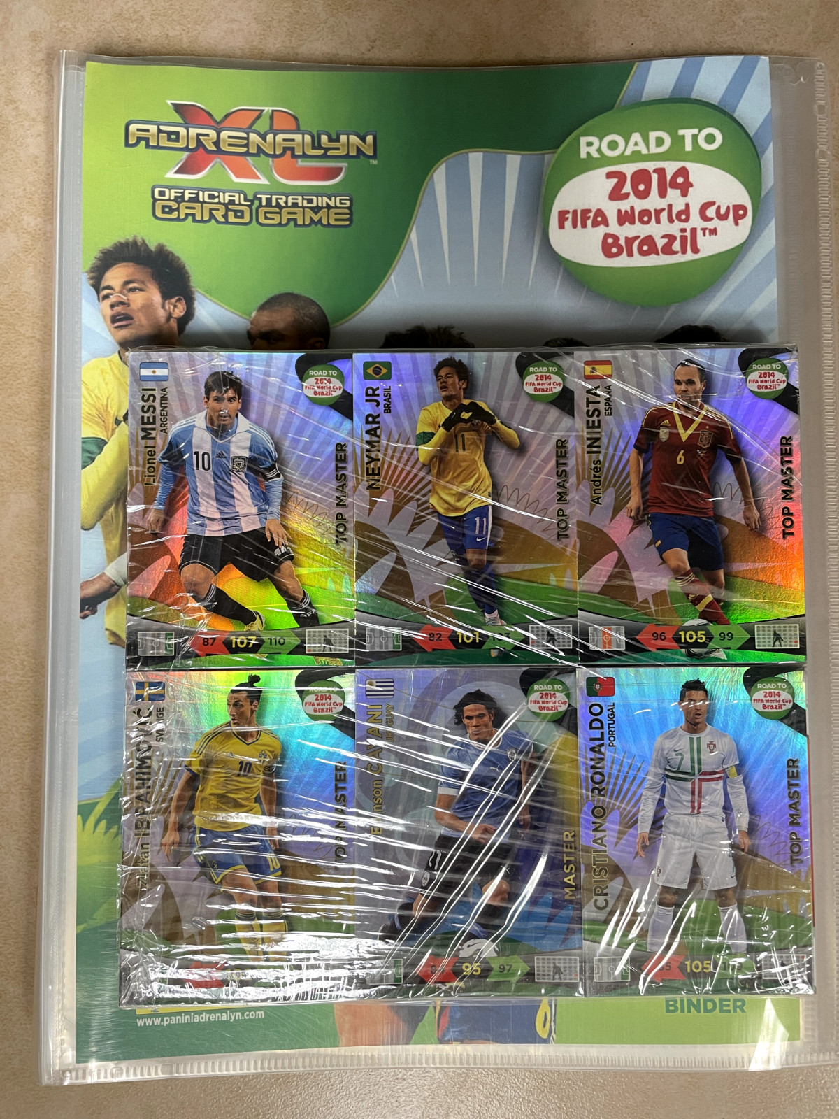 Panini World Cup Adrenalyn Trading Cards – Road to Brasil 2014