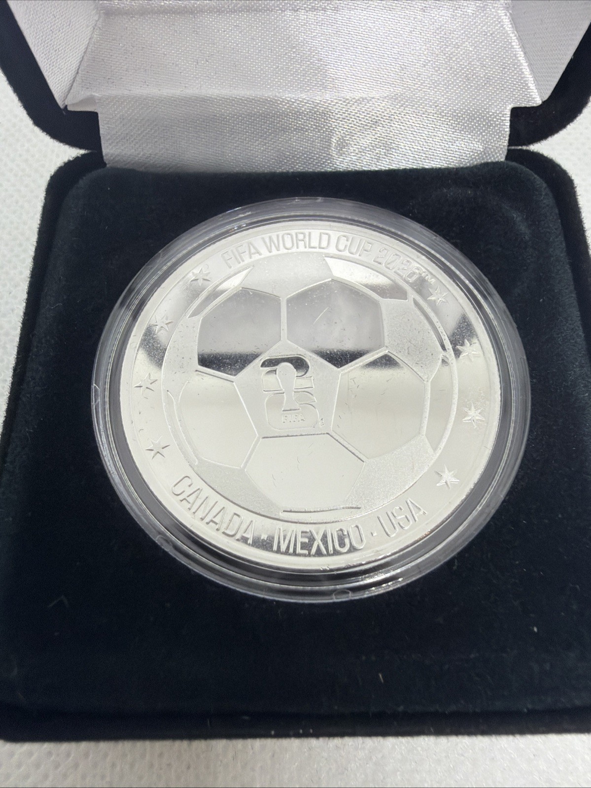 2026 FIFA WC VIP Commemorative Silver Coin – Round Of 16 – FRANCE Vs. PARAGUAY!