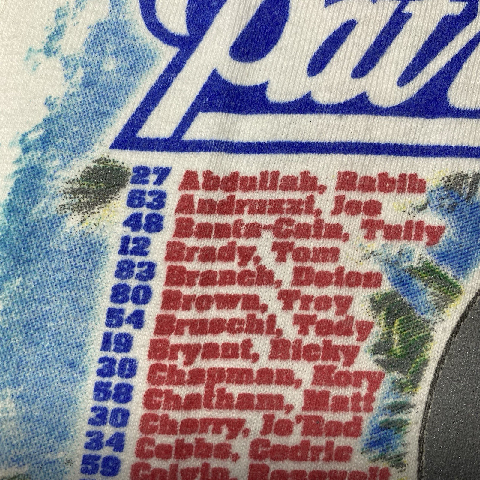 Vtg NFL Super Bowl XXXIX 39 T Shirt LG New England Patriots Philadelphia Eagles