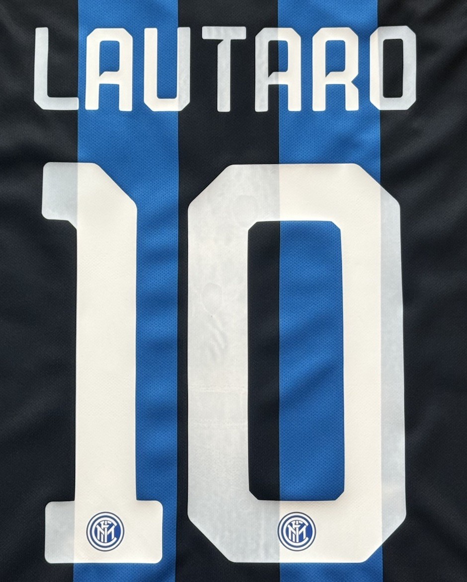 2019/20 Inter Milan Home Jersey #10 Lautaro Martinez Medium Nike Champions Kit