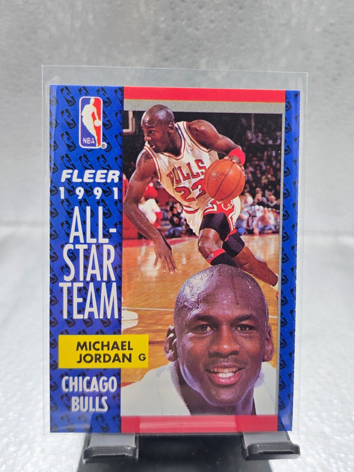 1991-92 Fleer Michael Jordan All Star Team #211!