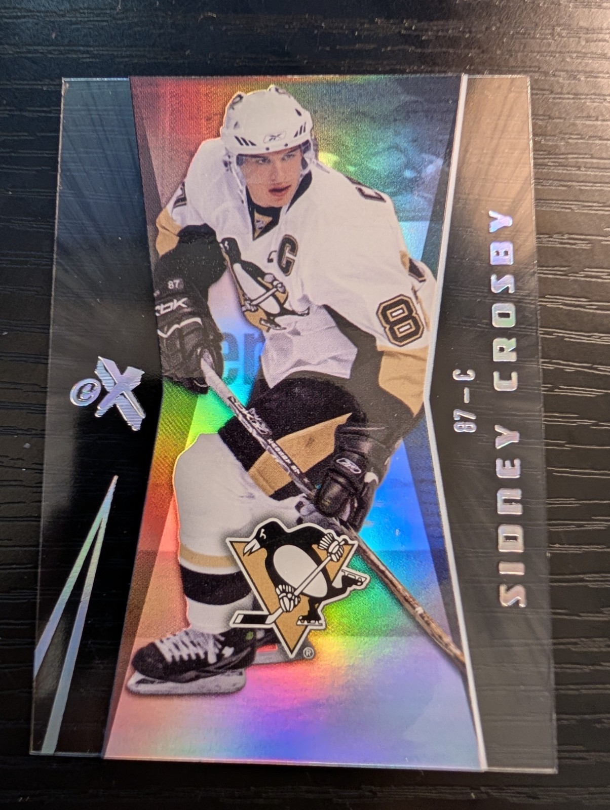 2008-09 Ultra Sidney Crosby eX Essential Credentials #ex8 Penguins EX-8