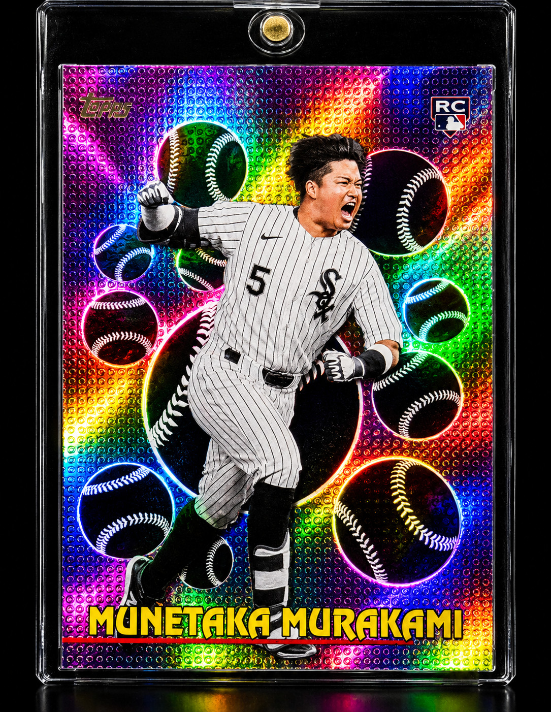 MUNETAKA MURAKAMI ROOKIE COLOR BLAST REFRACTOR Topps SP Insert Rare White Sox