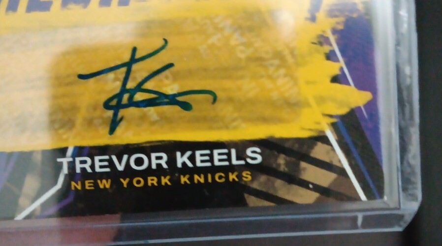 2022 Panini Court Kings Fresh Paint Trevor Keels /199 Rookie Auto RC #FP-TKN